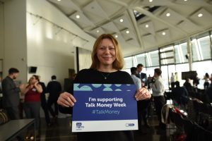 Sian Williams supporting Talk Money Week