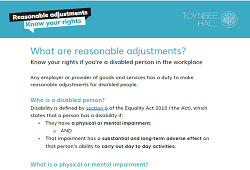 What are reasonable adjustments? Know your rights if you’re a disabled person in the workplace