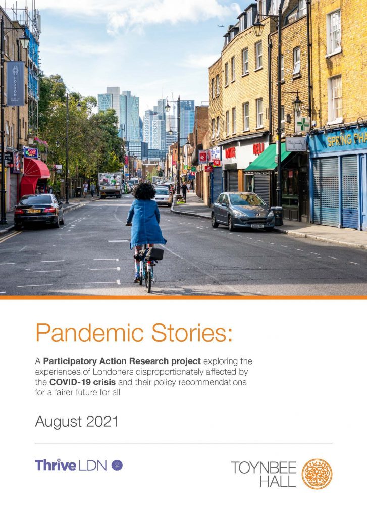 Pandemic Stories full findings cover